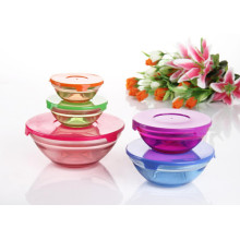 Ensemble de bol en verre pulvérisé couleur 5PCS GB1401-5 / P